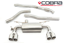 Load image into Gallery viewer, Cobra Sport 3" Valved Cat Back Performance Exhaust for BMW M2 F87 Coupe (Non-Competition) - 76.2mm, Retains OEM Valve Control