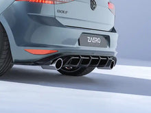 Load image into Gallery viewer, VW GOLF GTI MK7 EVO-1 GLOSS BLACK REAR DIFFUSER BY ZAERO (2013-2017)