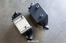Load image into Gallery viewer, CSF Twin Charge Air Coolers Intercooler Kit - BMW F10 M5 & F06/F12/F13 M6 (S63) | Liquid-to-Air, Dual-Pass, 28% Larger Core | Plug-and-Play | Crinkle Black 8109