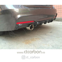 Load image into Gallery viewer, BMW F30/F31 3 SERIES CARBON FIBRE DIFFUSER - MP STYLE - SINGLE EXHAUST