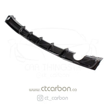 Load image into Gallery viewer, BMW F30/F31 3 SERIES CARBON FIBRE DIFFUSER - MP STYLE - SINGLE EXHAUST