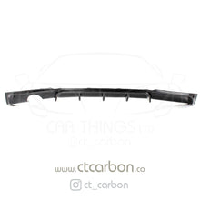 Load image into Gallery viewer, BMW F30/F31 3 SERIES CARBON FIBRE DIFFUSER - MP STYLE - SINGLE EXHAUST