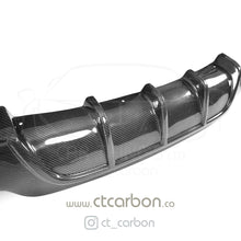 Load image into Gallery viewer, BMW F32, F33 & F36 4 SERIES CARBON FIBRE DIFFUSER - MP STYLE - TWIN EXHAUST