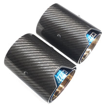 Load image into Gallery viewer, BMW CARBON EXHAUST TIPS 135i/140i/235i/240i/335i/340i/435i/440i - BURNT ENDS(SET OF 2)