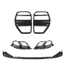 Load image into Gallery viewer, BMW M3/M4 G80/G81/G82/G83 CARBON FIBRE FRONT END PACK - V6 WITH ACC