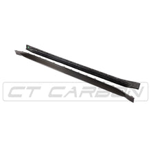 Load image into Gallery viewer, BMW M3 G80/G81 CARBON FIBRE SIDE SKIRT REPLACEMENT - CT DESIGN
