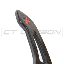 Load image into Gallery viewer, BMW Fxx CARBON FIBRE SHIFTER PADDLES V3
