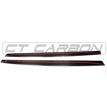 Load image into Gallery viewer, BMW M3/M4 (F80 F82 F83) CARBON FIBRE SIDE SKIRTS - MP STYLE