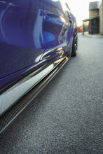 Load image into Gallery viewer, BMW M4 G82/G83 CARBON FIBRE SIDE SKIRT REPLACEMENT & EXTENSION - CT DESIGN