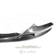 Load image into Gallery viewer, BMW 2 SERIES F22 & F23 M SPORT CARBON FRONT LIP SPLITTER - OEM + CT DESIGN