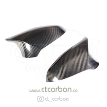 Load image into Gallery viewer, BMW F80/F82/F83/F87 M2C/M3/M4 CARBON FIBRE MIRRORS (RHD ONLY)
