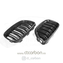 Load image into Gallery viewer, BMW M2/2 SERIES F87/F22 CARBON FIBRE GRILLES