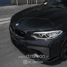 Load image into Gallery viewer, BMW M2/2 SERIES F87/F22 CARBON FIBRE GRILLES