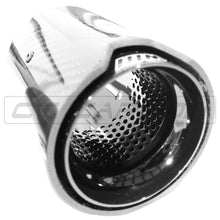 Load image into Gallery viewer, BMW M2/M3/M4/M5 F10/F80/F82/F83/F87 CARBON FIBRE EXHAUST TIPS - BLACK x4