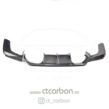 Load image into Gallery viewer, BMW M3/M4 (F80 F82 F83) CARBON FIBRE DIFFUSER - V-STYLE
