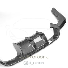 Load image into Gallery viewer, BMW M3/M4 (F80 F82 F83) CARBON FIBRE DIFFUSER - V-STYLE