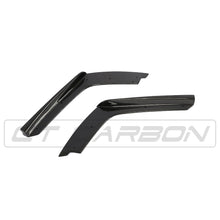 Load image into Gallery viewer, BMW M3/M4 (F80 F82 F83) CARBON FIBRE REAR BUMPER CORNERS