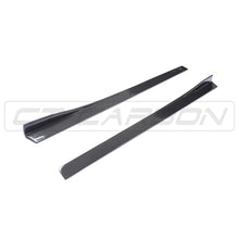 Load image into Gallery viewer, BMW M3/M4 (F80 F82 F83) CARBON FIBRE SIDE SKIRTS - 3D STYLE