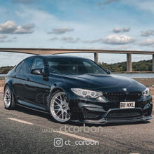 Load image into Gallery viewer, BMW M3/M4 (F80 F82 F83) CARBON FIBRE SPLITTER - V STYLE