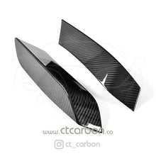 Load image into Gallery viewer, BMW M3/M4 (F80 F82 F83) UPPER FRONT CARBON FIBRE CANARDS