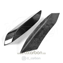 Load image into Gallery viewer, BMW M3/M4 (F80 F82 F83) UPPER FRONT CARBON FIBRE CANARDS