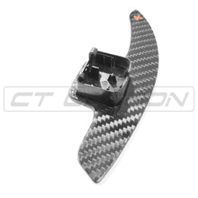 Load image into Gallery viewer, AUDI A3/S3/RS3 8V CARBON FIBRE SHIFTER PADDLES
