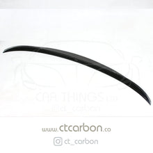 Load image into Gallery viewer, BMW M3 F80 & F30 3 SERIES CARBON FIBRE SPOILER - MP STYLE