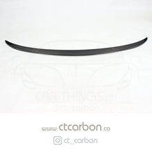 Load image into Gallery viewer, BMW M3 F80 & F30 3 SERIES CARBON FIBRE SPOILER - MP STYLE