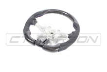 Load image into Gallery viewer, BMW FXX CARBON FIBRE / LEATHER FLAT BOTTOM STEERING WHEEL