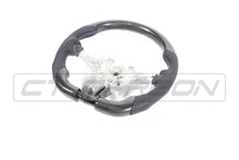 Load image into Gallery viewer, BMW FXX CARBON FIBRE / LEATHER FLAT BOTTOM STEERING WHEEL