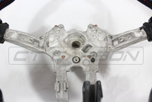 Load image into Gallery viewer, BMW FXX CARBON FIBRE / LEATHER FLAT BOTTOM STEERING WHEEL