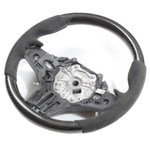 Load image into Gallery viewer, BMW Gxx CARBON FIBRE / ALCANTARA CUSTOM STEERING WHEEL