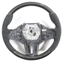 Load image into Gallery viewer, BMW Gxx CARBON FIBRE / ALCANTARA CUSTOM STEERING WHEEL