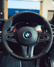 Load image into Gallery viewer, BMW Gxx CARBON FIBRE / ALCANTARA CUSTOM STEERING WHEEL