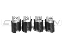 Load image into Gallery viewer, BMW M2, M3, M4 G87/G80/G81/G82/G83 CARBON EXHAUST TIPS - STAINLESS (SET OF 4)