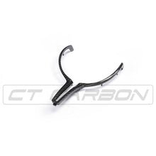 Load image into Gallery viewer, BMW M Fxx CARBON FIBRE STEERING WHEEL TRIM (2012-2020)