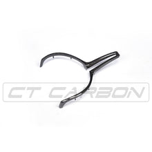 Load image into Gallery viewer, BMW M Fxx CARBON FIBRE STEERING WHEEL TRIM (2012-2020)