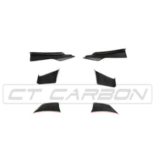 Load image into Gallery viewer, BMW M3/M4 F80/F82/F83 CARBON FIBRE CANARD FINS - MA STYLE