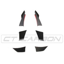 Load image into Gallery viewer, BMW M3/M4 F80/F82/F83 CARBON FIBRE CANARD FINS - MA STYLE