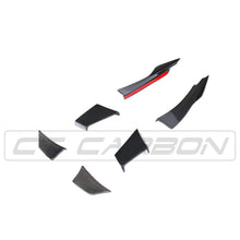 Load image into Gallery viewer, BMW M3/M4 F80/F82/F83 CARBON FIBRE CANARD FINS - MA STYLE