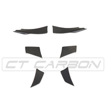Load image into Gallery viewer, BMW M3/M4 F80/F82/F83 CARBON FIBRE CANARD FINS - MA STYLE