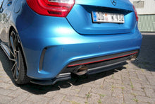 Load image into Gallery viewer, Maxton Design - CENTRAL REAR SPLITTER (NO VERTICAL BARS) MERCEDES A-CLASS W176 AMG-LINE PRE-FACELIFT (2013-2015)
