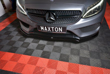 Load image into Gallery viewer, Maxton Design - FRONT SPLITTER MERCEDES C-CLASS W205 COUPE AMG-LINE (2015-2018)