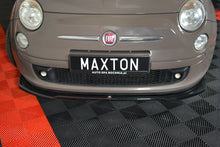 Load image into Gallery viewer, Maxton Design - FRONT SPLITTER V.2 FIAT 500 PRE-FACELIFT (2007-2014)