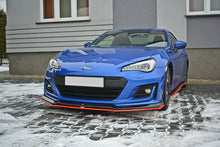 Load image into Gallery viewer, Maxton Design - FRONT SPLITTER (BLACK & RED) V.5 SUBARU BRZ FACELIFT 2017-2020
