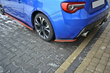 Load image into Gallery viewer, Maxton Design -Rear Side Splitters V.2 Subaru BRZ Mk1 / Mk1 Facelift