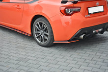 Load image into Gallery viewer, Maxton Design - REAR SIDE SPLITTERS (BLACK & RED) V.2 TOYOTA GT86 FACELIFT (2017-UP)