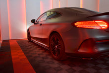 Load image into Gallery viewer, Maxton Design - SIDE SKIRTS SPLITTERS MERCEDES C-CLASS W205 COUPE AMG-LINE (2015-2018)
