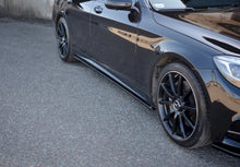 Load image into Gallery viewer, Maxton Design - SIDE SKIRTS SPLITTERS MERCEDES-BENZ S-CLASS AMG-LINE W222 (2013-2017)