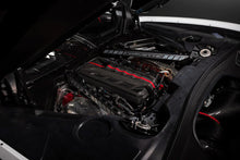 Load image into Gallery viewer, Eventuri Carbon Fibre / Carbon Fiber Engine Cover for Chevrolet Corvette C8 (2020+) - Prepreg Direct Replacement with Red Stripe